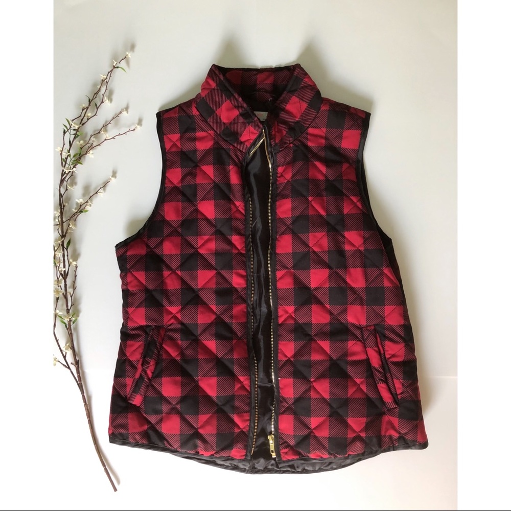 Checkered Vest